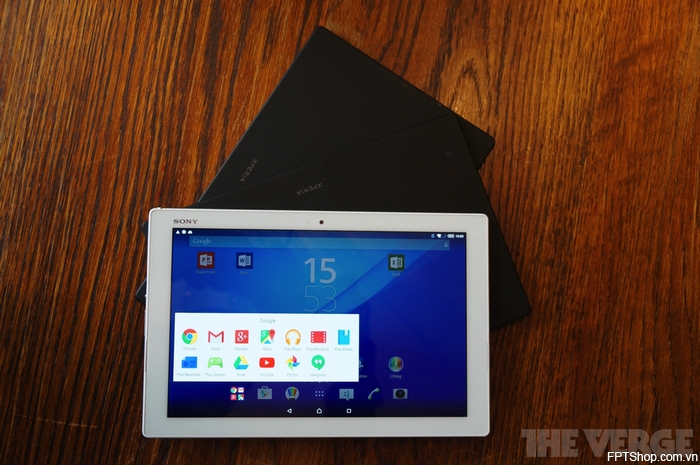 Phần mềm của Xperia Z4 Tablet