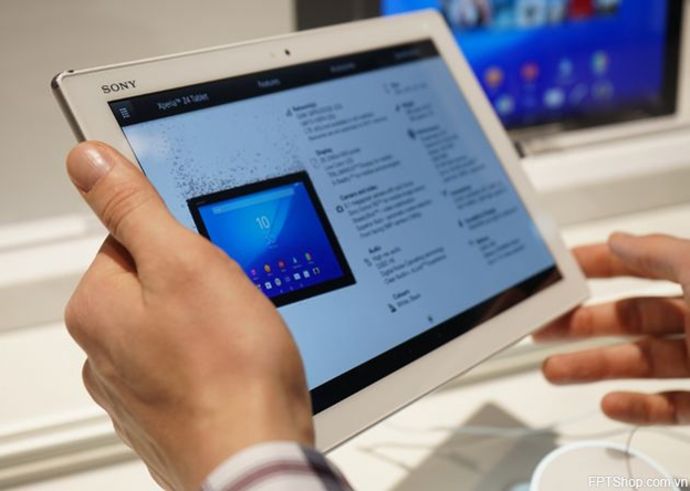 Camera của Xperia Z4 Tablet