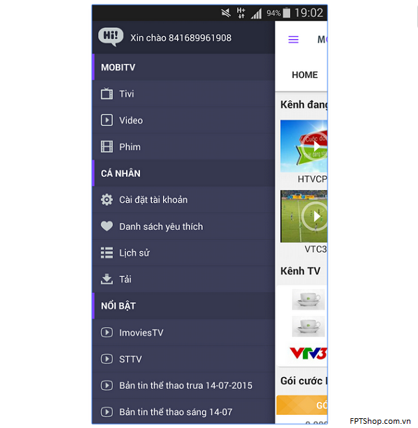 Cách sử dụng MobiTV vô cùng đơn giản