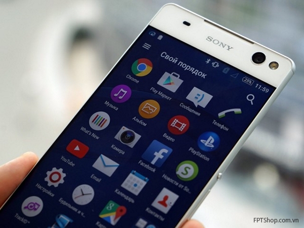 Sony Xperia C5 Ultra, phablet sở hữu viền màn hình mỏng như lưỡi dao cạo