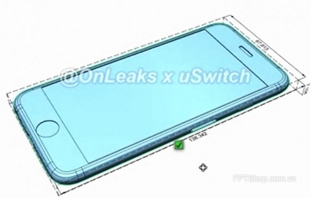 Thiết kế của iPhone 6S