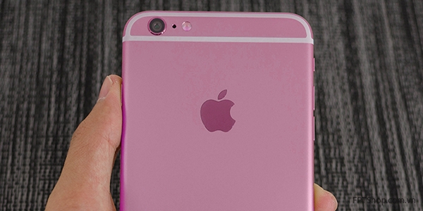 Hình ảnh iPhone 6s màu hồng tràn ngập các trang công nghệ và xã hội