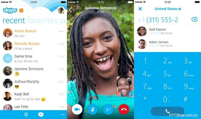 Bạn có thể gọi miễn phí đến bất cứ ai khác có sử dụng Skype