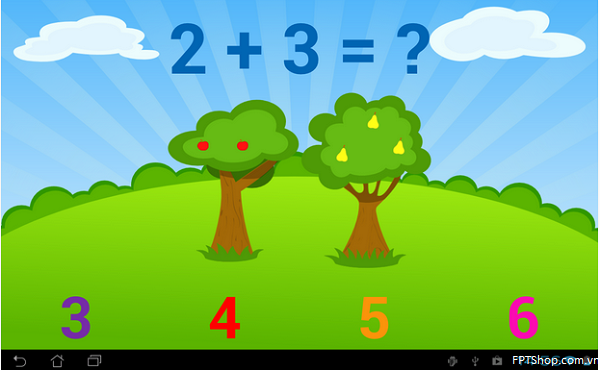Kids Numbers and Math, học toán bằng hình ảnh hấp dẫn