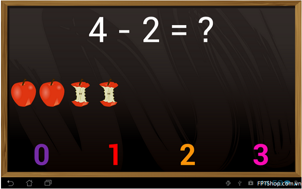 Học đếm, cộng trừ, so sánh với Kids Numbers and Math