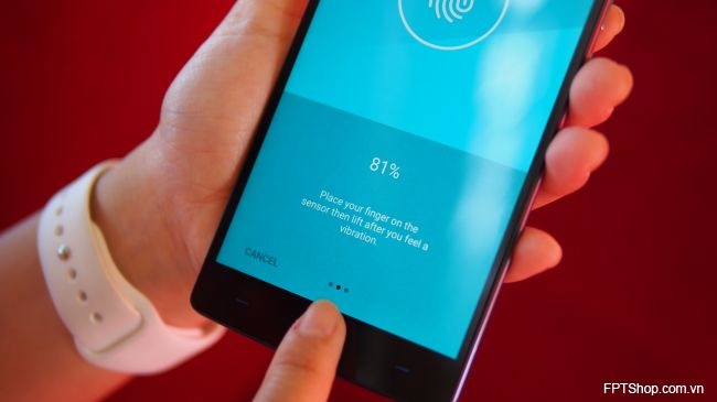Khả năng hoạt động của cảm biến vân tay của Oneplus 2 còn chậm