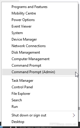 Sử dụng phím tắt