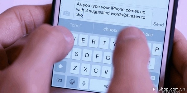 Mẹo viết tin nhắn thần tốc trên iPhone