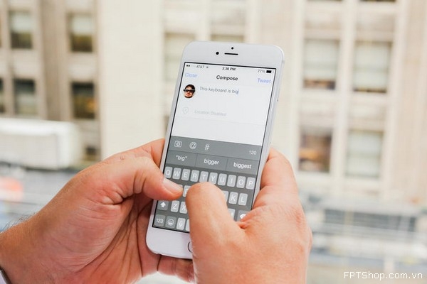 Mẹo viết tin nhắn thần tốc trên iPhone
