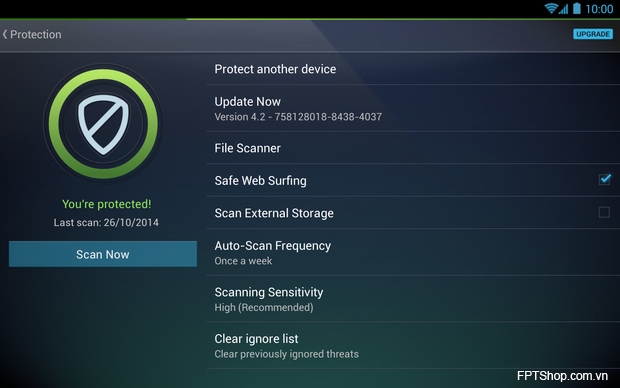 ​Ứng dụng chống virus của bên thứ ba