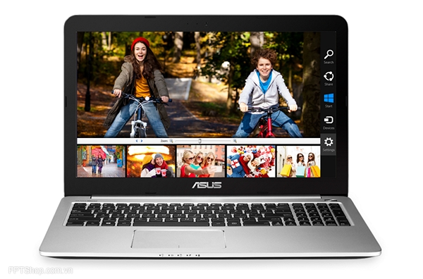 Màn hình 15,6 inch, giúp Asus K501LB thực sự tuyệt vời trong khâu giải trí