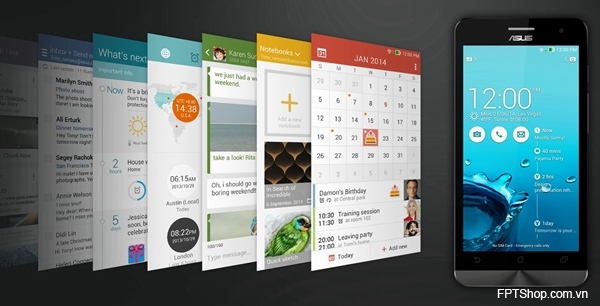 Khả năng chạy đa nhiệm mượt mà nhờ RAM 2GB