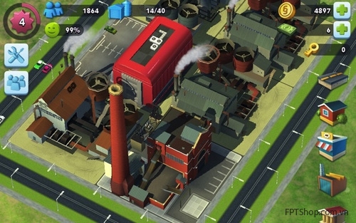 Trải nghiệm tựa game SimCity BuildIt