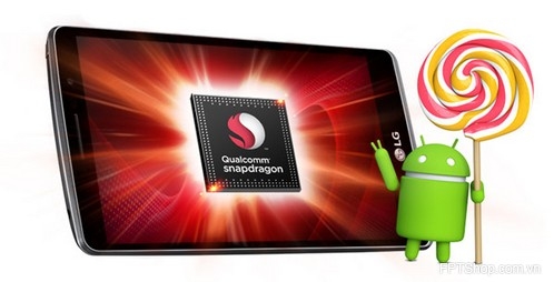 Giao diện đẹp mắt với hệ điều hành Android 5.0 Lollipop