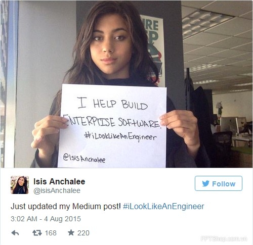 Trào lưu #IlookLikeAnEngineer