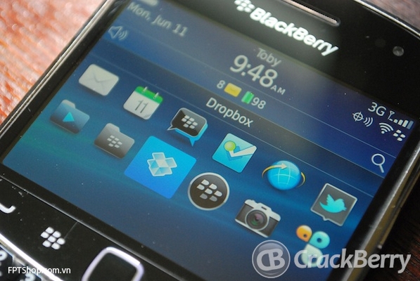 Dropbox for BlackBerry