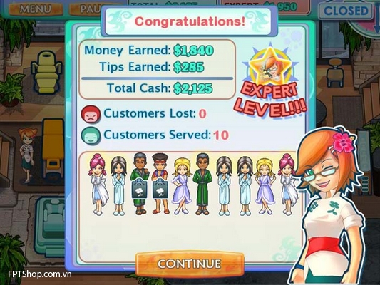 4. Sally's Spa ( 2, 99 USD )
