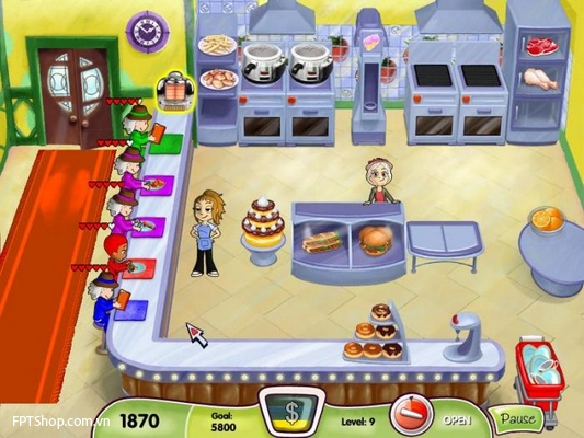 2. Cooking Dash ( 2, 99 USD )  