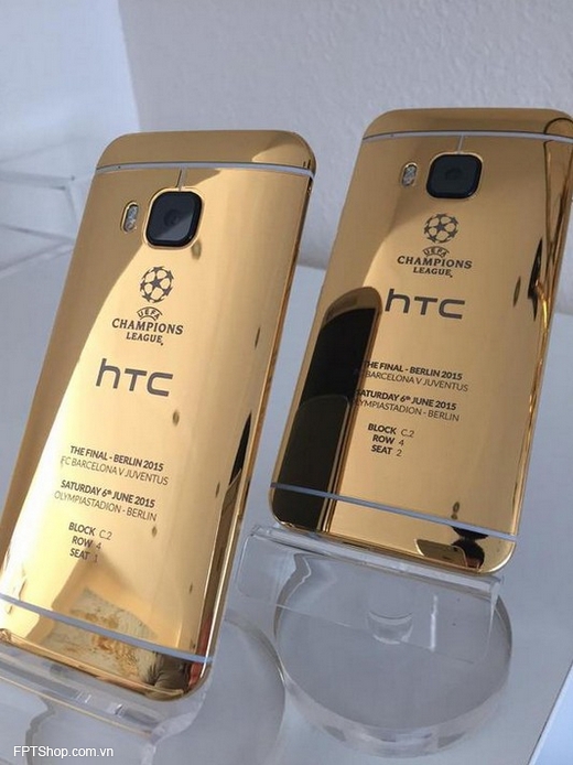HTC One M9 phiên bản mạ vàng