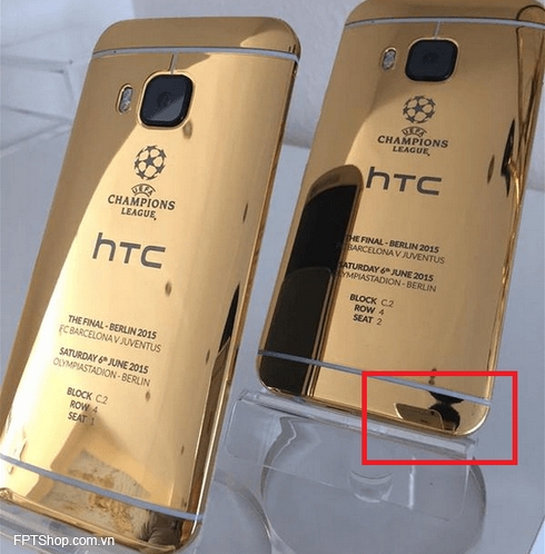 HTC One M9 phiên bản mạ vàng
