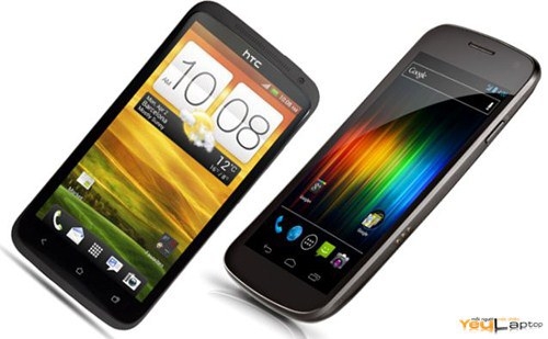 Galaxy Nexus với HTC One X