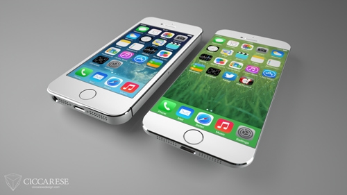 Thiết kế tuyệt đẹp của iPhone 6