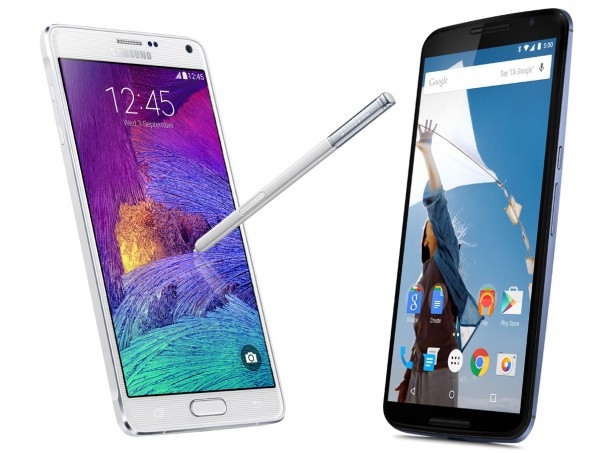 Nexus 6 và Galaxy Note 4