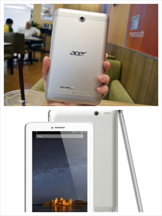 Acer A1-713 và Ainol Novo 7 Numy AX1 3G