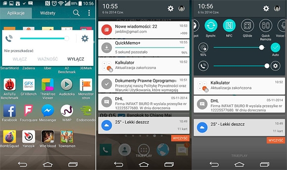 LG G3 chạy trên Android Lollipop
