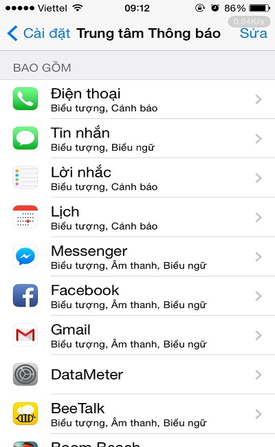 Giảm hao Pin cho iPhone