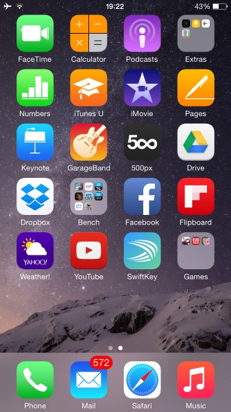 giao diện iphone 6