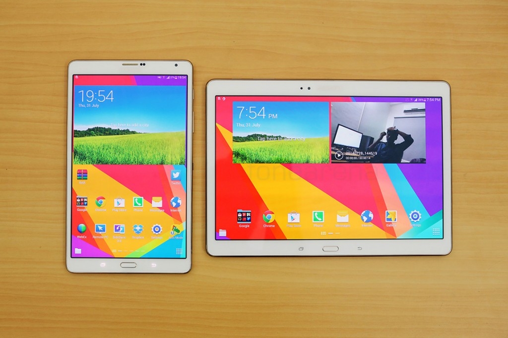 Samsung Galaxy Tab S 8.4 và 10.5