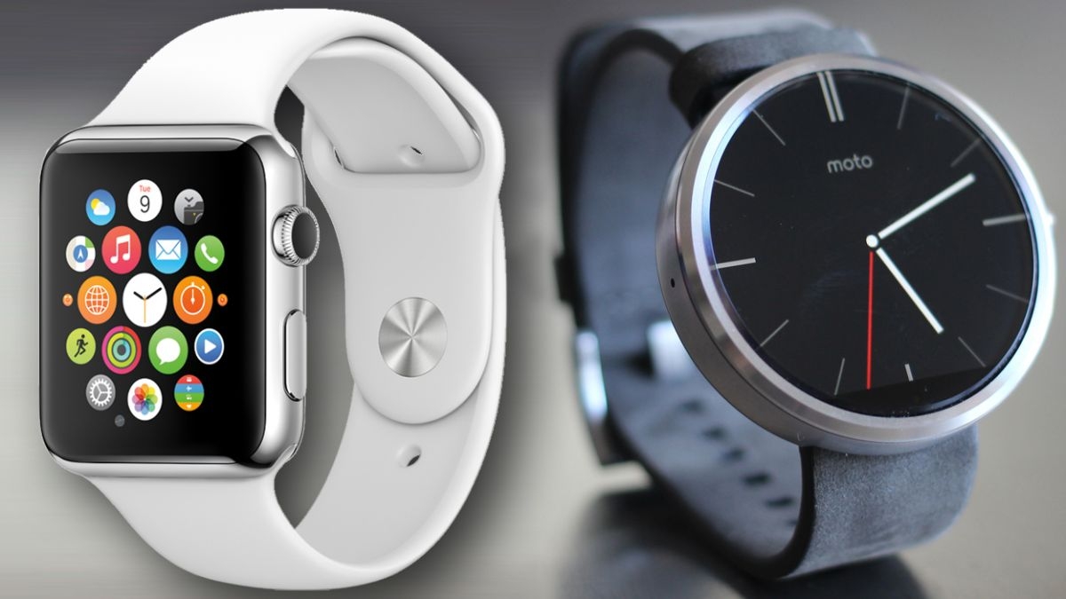 Apple Watch và Moto 360