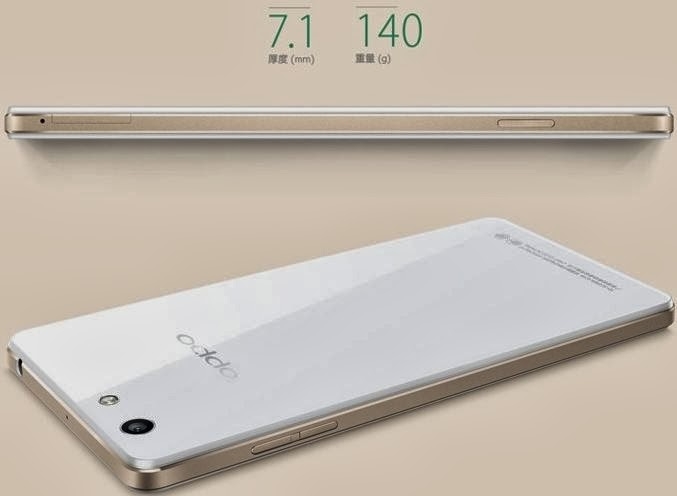 thiết kế của Oppo Find R1