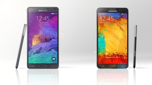 Galaxy Note 4 và Galaxy Note 3
