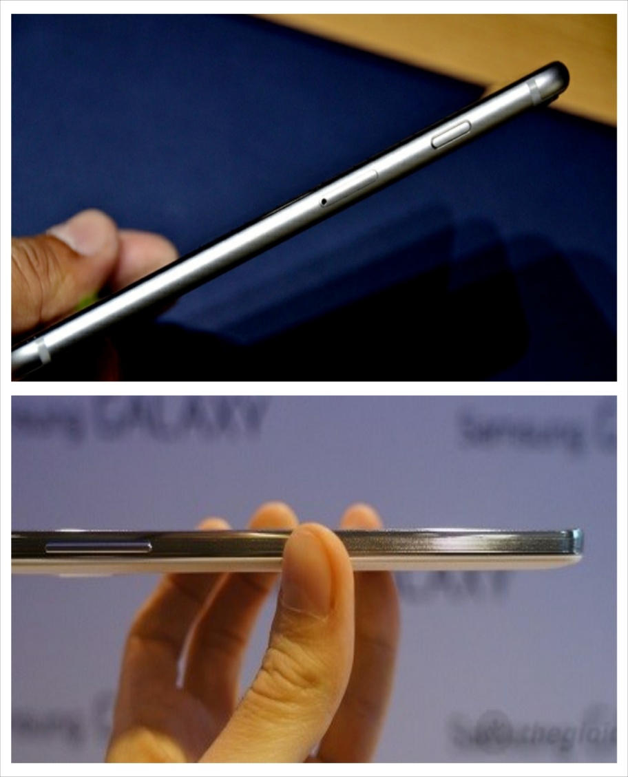 Galaxy Note 3 và iPhone 6 Plus