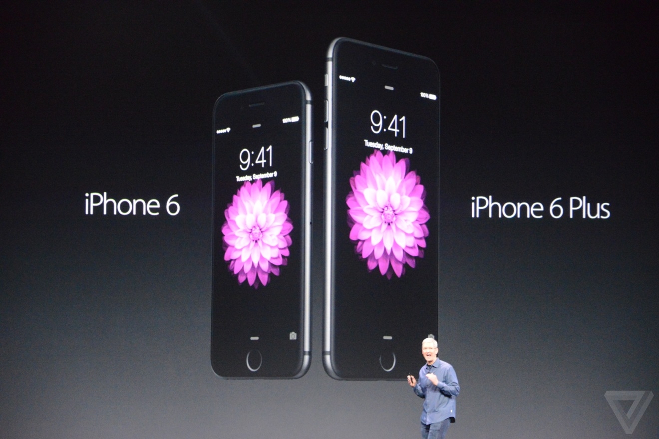 Bộ đôi iPhone 6 và iPhone 6 Plus
