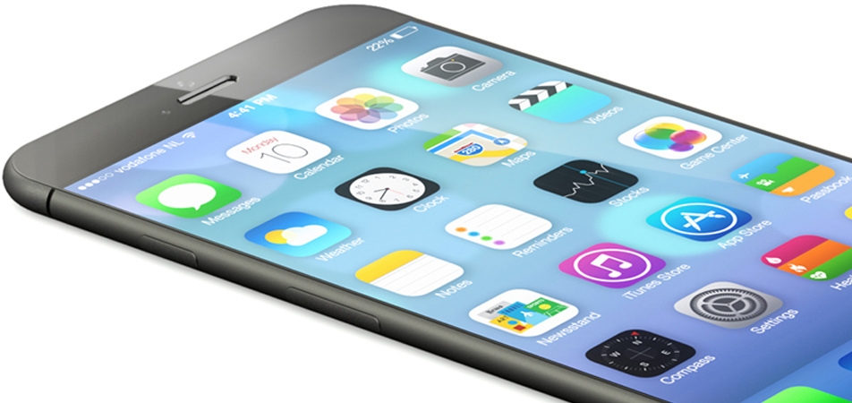 Thiết kế góc tròn cạnh cong của iPhone 6