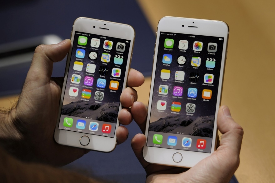 Giao diện iPhone 6 và iPhone 6 Plus