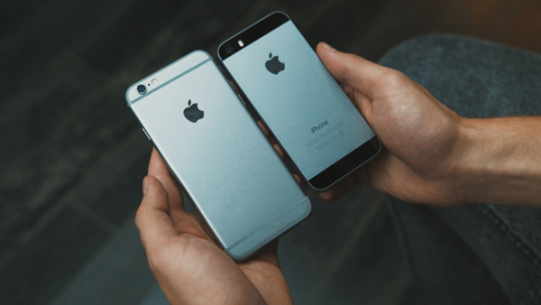 iphone 6 và iphone 5S