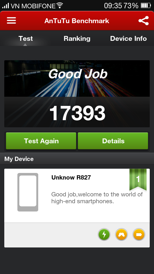 Hiệu năng của Oppo Find 5 mini