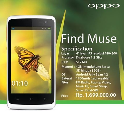 Oppo Find Muse R821