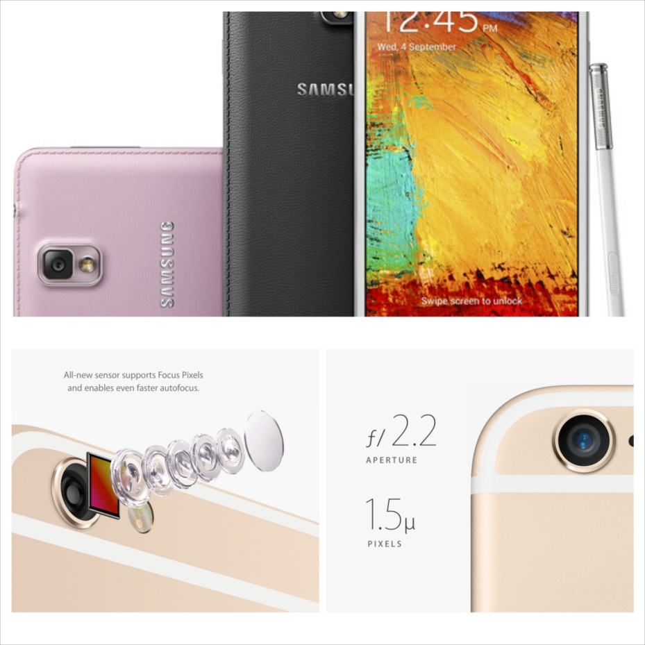 iPhone 6 và Galaxy Note 3