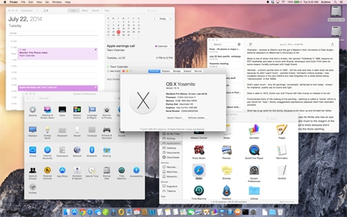 Hệ điều hành Mac OS X Yosemite