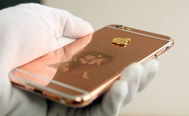 iPhone 6 mạ vàng Socola