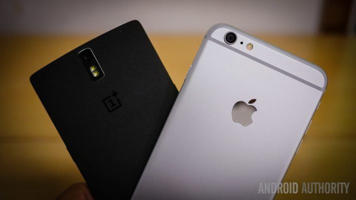 camera của iphone 6 plus và oneplus one