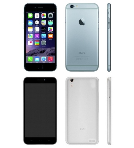 Thiết kế của Digione so với iPhone 6