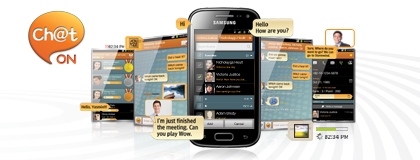 Thoải mái ChatOn cùng bạn bè trên Galaxy Trend