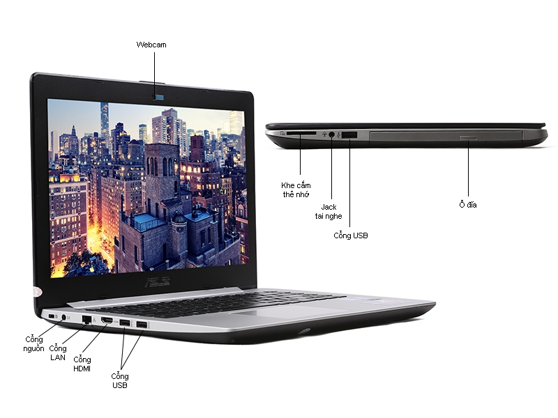 Laptop Asus K451LA