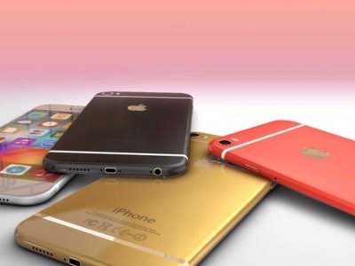 nhiều lựa chọn màu sắc của iphone